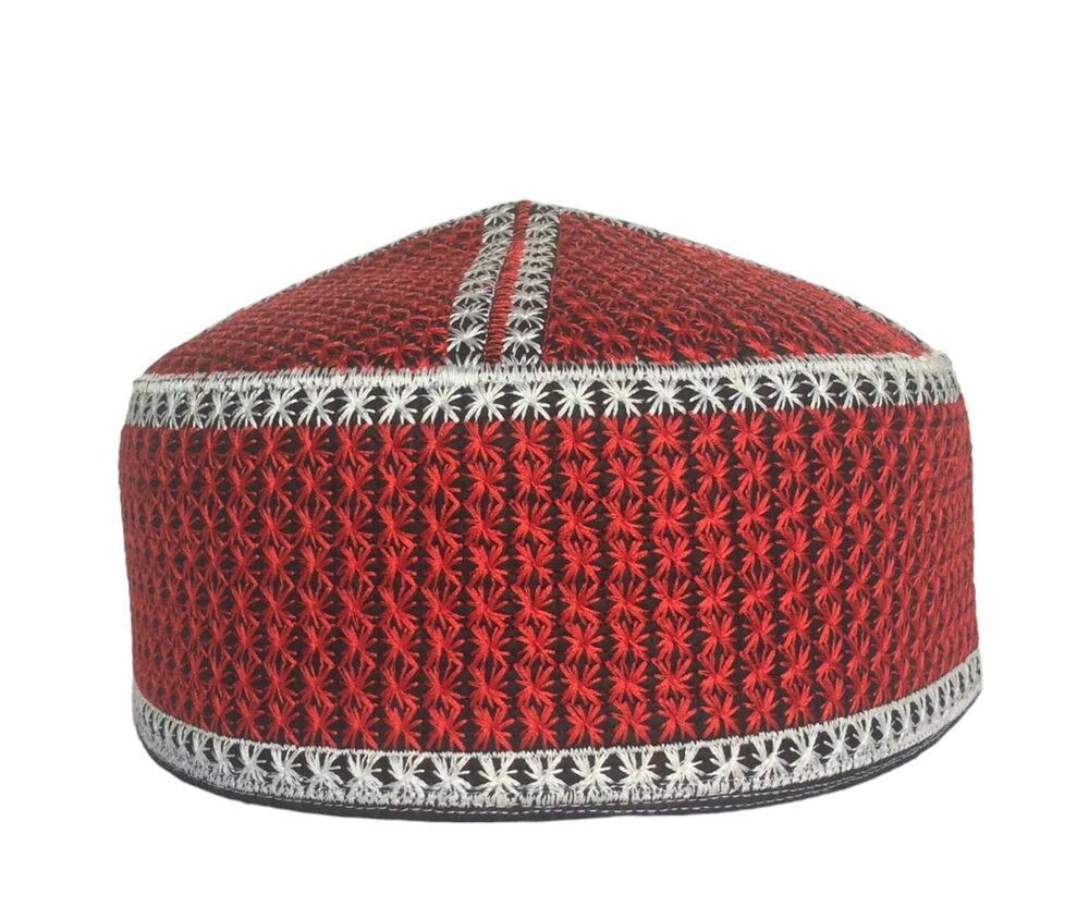 8194 Kufi Unisex Caps Muslim Prayer Cap Ramadaan Eid Caps Handmade Kufis